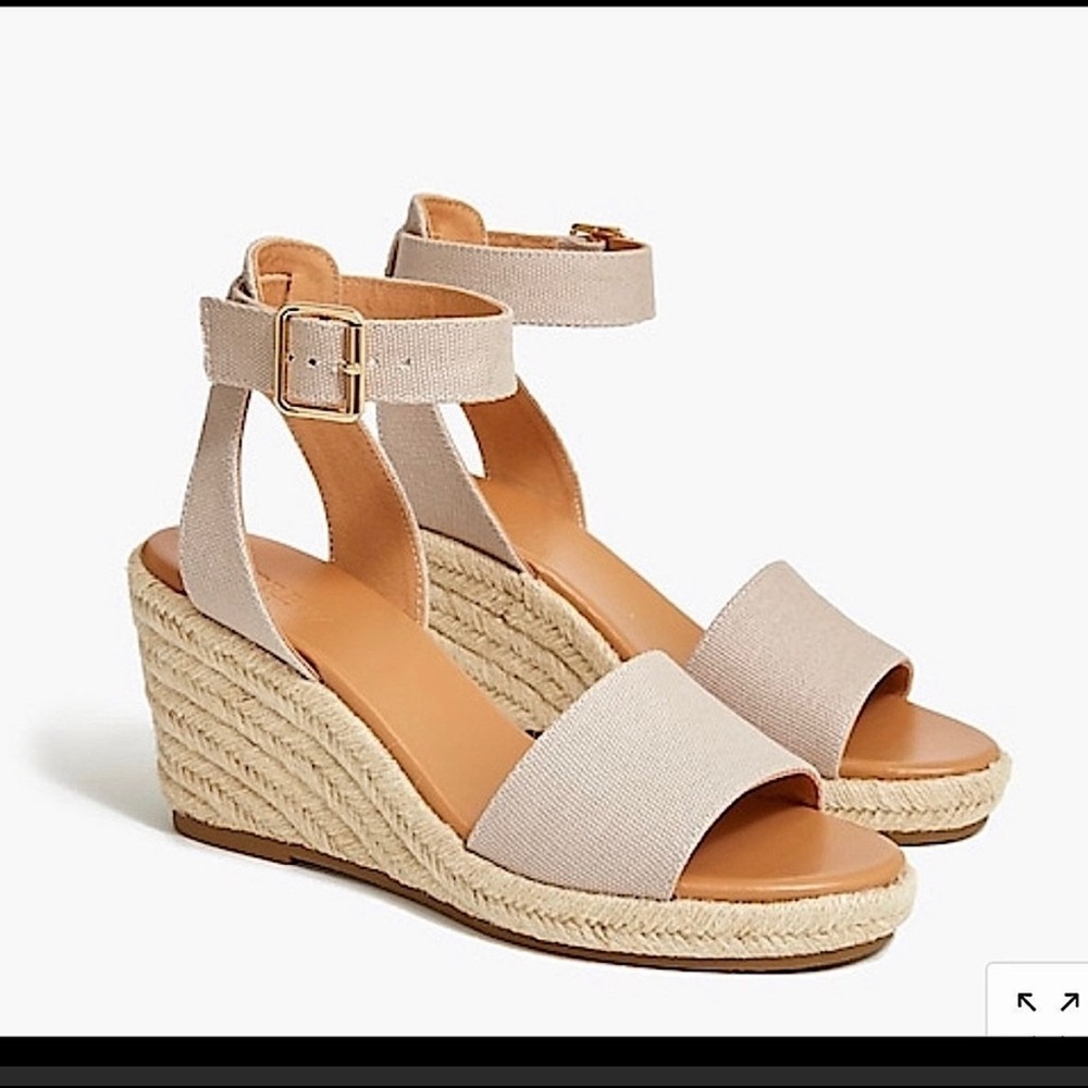 J. Crew Espadrille Wedges